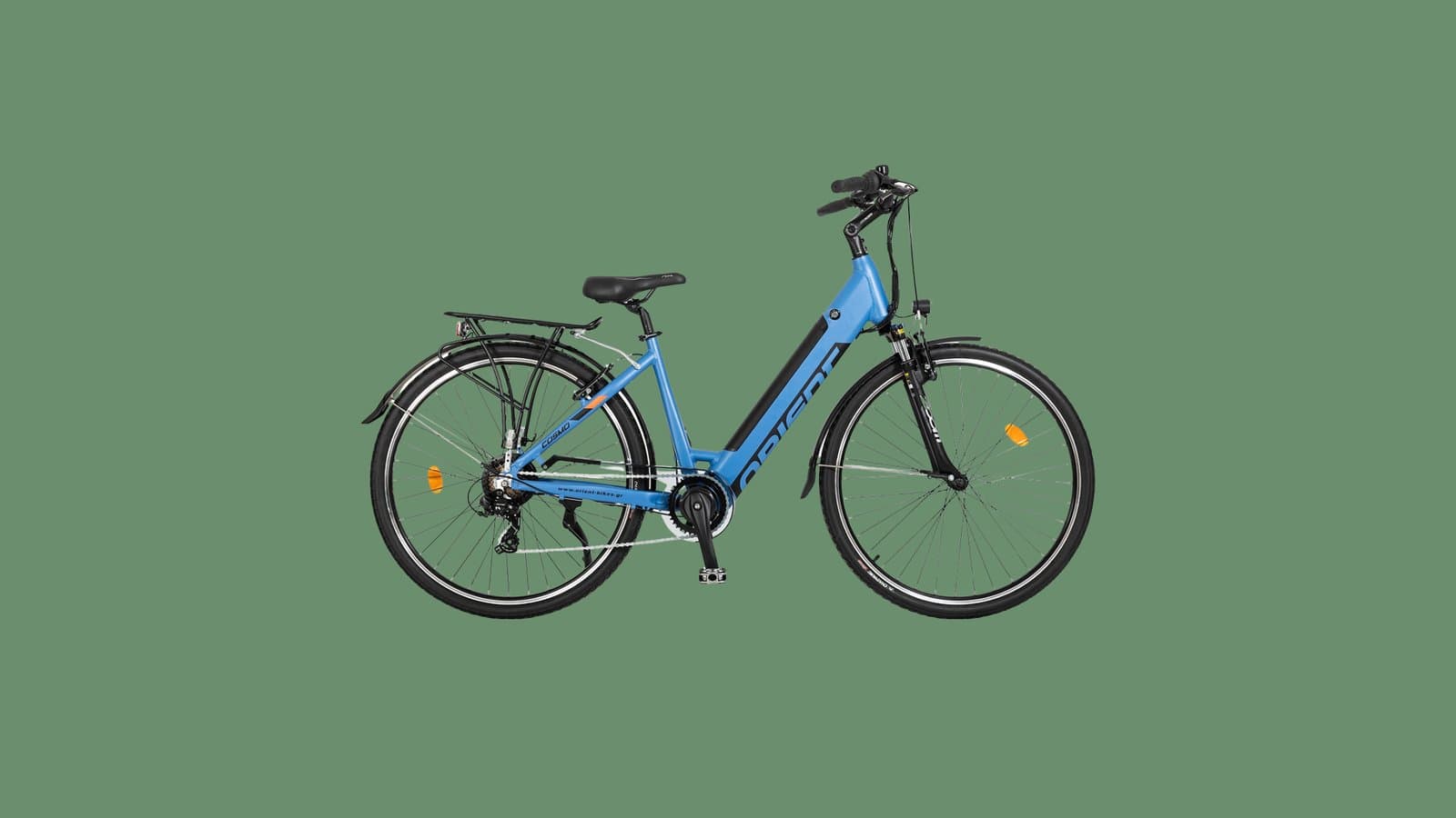 Bike rental in Kos - Modern bicycle on beautiful beach