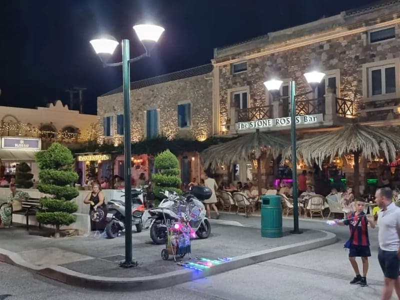 Kardamena Old and New Contrast