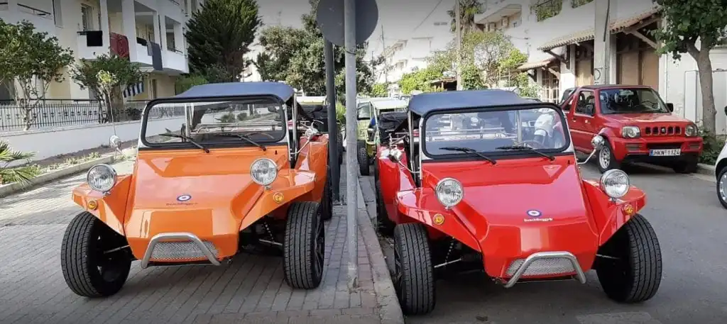 rent a car in kos beach buggy